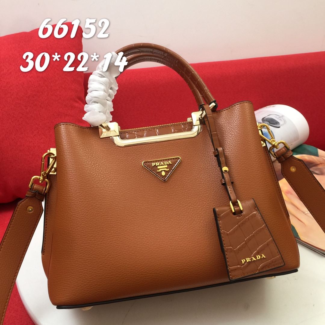 Pra*a top handle bags